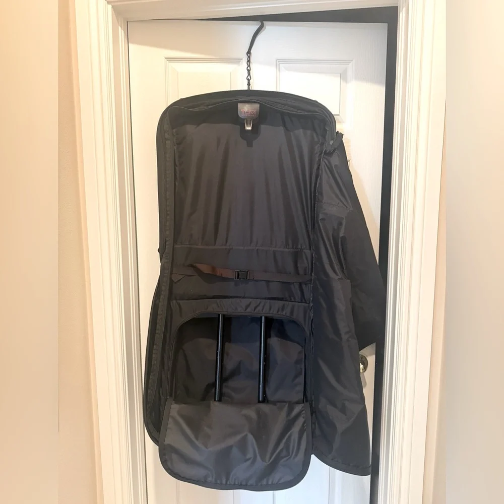 Classic TUMI Rolling Extended Trip Large Garment Bag – Black Ballistic Nylon